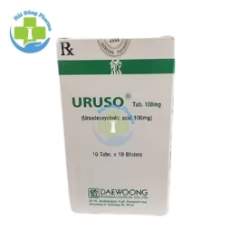 Uruso - Acid Ursodeoxycholic 100mg Daewoong Pharma
